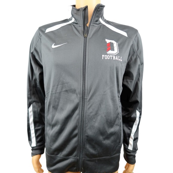 Nike Other - Davidson‎ College Track Jacket Size S Wildcats Football Gray Davidson NC Nike